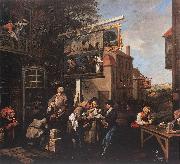 HOGARTH, William Soliciting Votes s oil on canvas